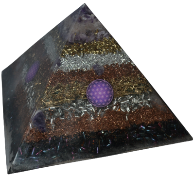Orgone Pyramid Egypt XXL - Rosethyst
