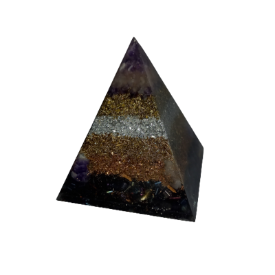 Orgone Pyramid Kepler M - Rosethyst