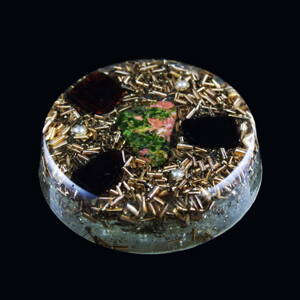 Orgone Round Amulet - Regenerating 2