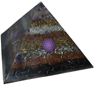 Orgone Pyramid Egypt XXL - Rosethyst