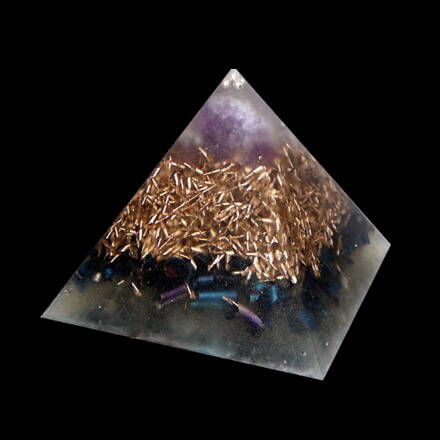 Orgone Pyramid Kepler S - Amethyst